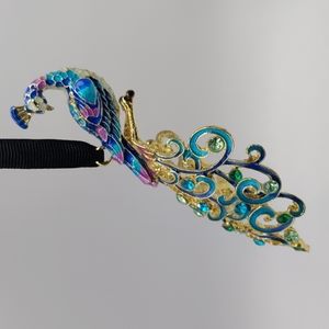 CLOISONNE ORNAMENT PEACOCK FROM PIER 1 IMPORTS